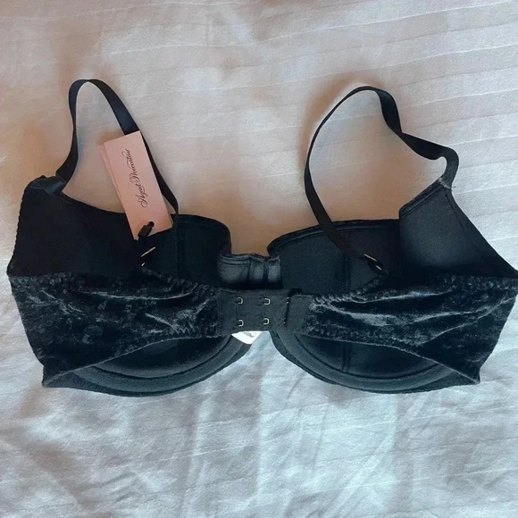 NWT Agent Provocateur “Kati” underwire velvet bra size 34E 🖤 - Picture 4 of 8